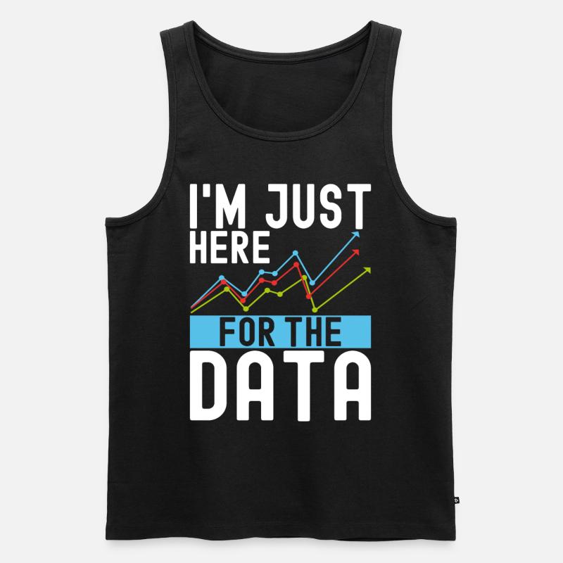 Data Science Data Analyst - Men's Premium Organic Tank Top - black