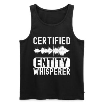 Paranormaler Ermittler Geister Jagen - Männer Premium Bio Tank Top - Schwarz - Vorne - AI Model Male 178 light (178cm)