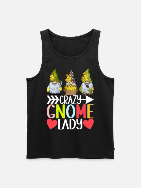 Gartenzwerge Gartenarbeit - Männer Premium Bio Tank Top - Schwarz