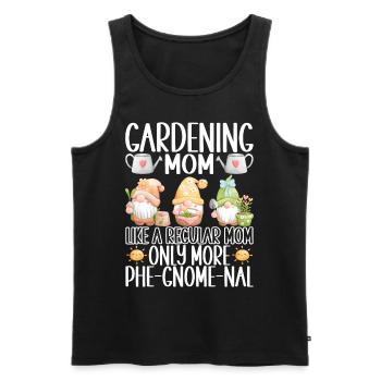 Nains de jardin Jardinage - Débardeur bio Premium Homme - noir - Devant - Michal (187cm)