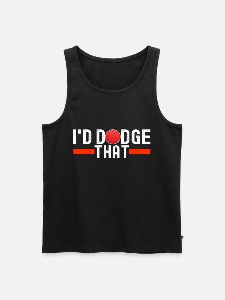 Dodgeball Dodgeball - Men's Premium Organic Tank Top - black