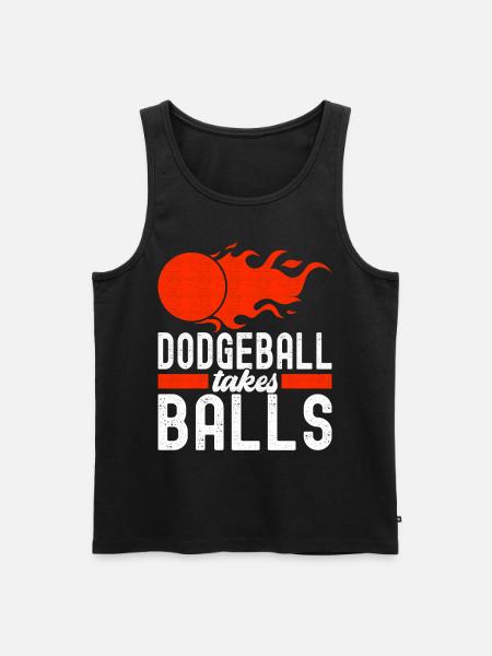 Dodgeball Dodgeball - Men's Premium Organic Tank Top - black