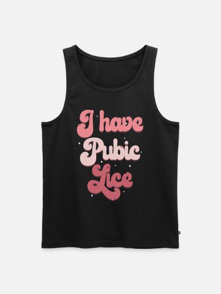 Rainbow Ironic Schamläuse-humor-bekleidung - Männer Premium Bio Tank Top -