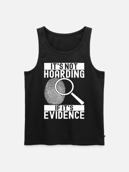 Forensik Forensiker - Männer Premium Bio Tank Top - Schwarz