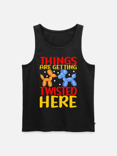 Balloon Animal Balloon Twisting - Men's Premium Organic Tank Top - black