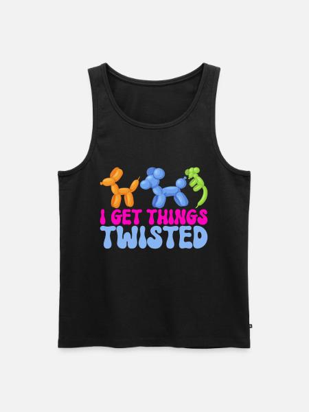 Balloon Animal Balloon Twisting - Men's Premium Organic Tank Top - black