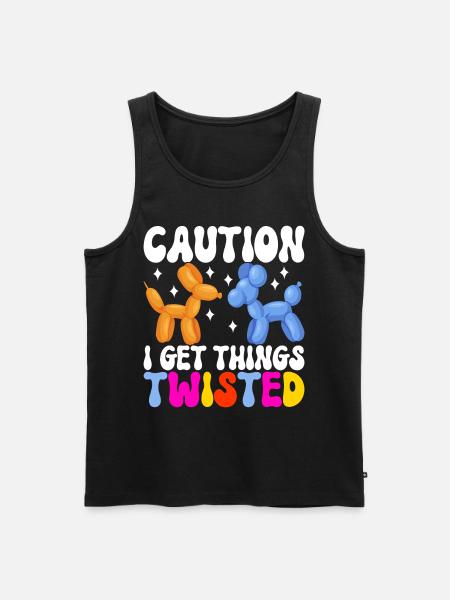 Balloon Animal Balloon Twisting - Men's Premium Organic Tank Top - black