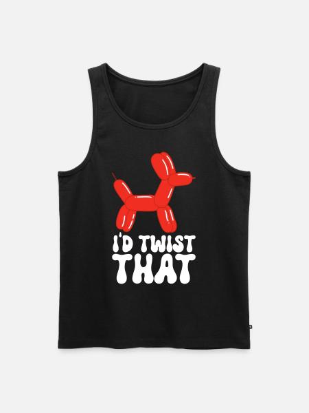 Balloon Animal Balloon Twisting - Men's Premium Organic Tank Top - black