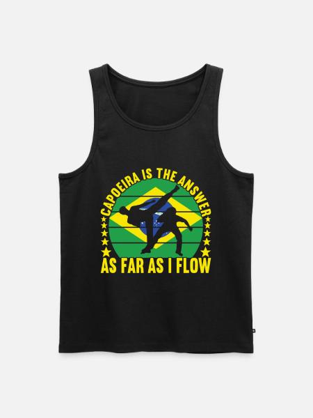 Capoeira Capoeirista - Men's Premium Organic Tank Top - black
