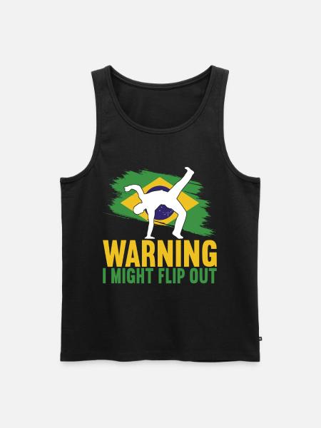 Capoeira Capoeirista - Men's Premium Organic Tank Top - black