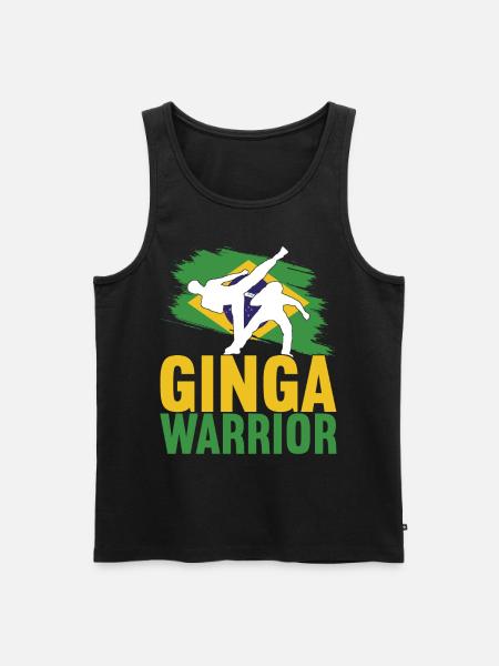 Capoeira Capoeirista - Men's Premium Organic Tank Top - black