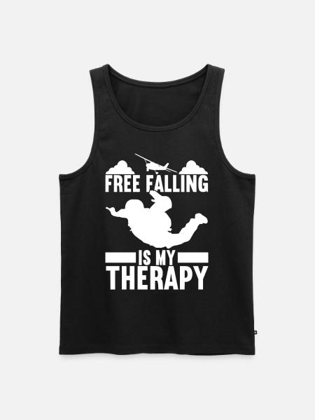 Skydive Skydiver - Men's Premium Organic Tank Top - black