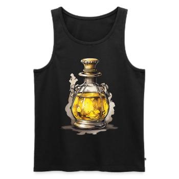 Zaubertrank Ästhetisches Gaming und Ikonische - Männer Premium Bio Tank Top - Schwarz - Vorne - AI Model Male 178 light (178cm)