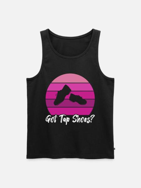 Stepptanz Stepptänzer - Männer Premium Bio Tank Top - Schwarz
