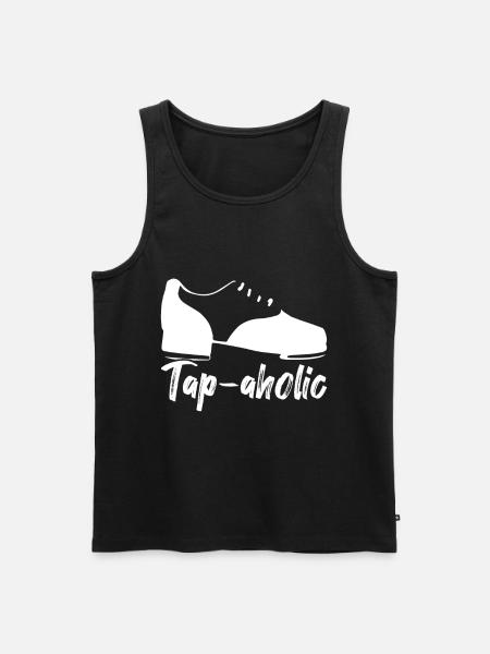 Tap Dance Tap Dancer - Men's Premium Organic Tank Top - black