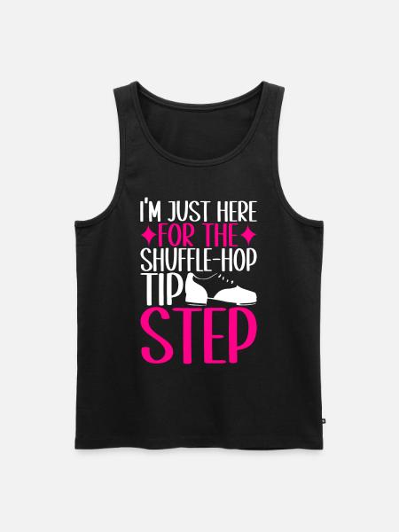 Stepptanz Stepptänzer - Männer Premium Bio Tank Top - Schwarz