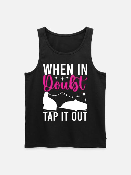 Stepptanz Stepptänzer - Männer Premium Bio Tank Top - Schwarz