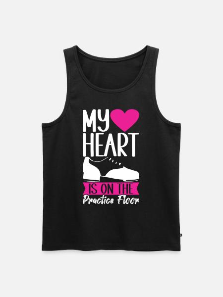 Tap Dance Tap Dancer - Men's Premium Organic Tank Top - black