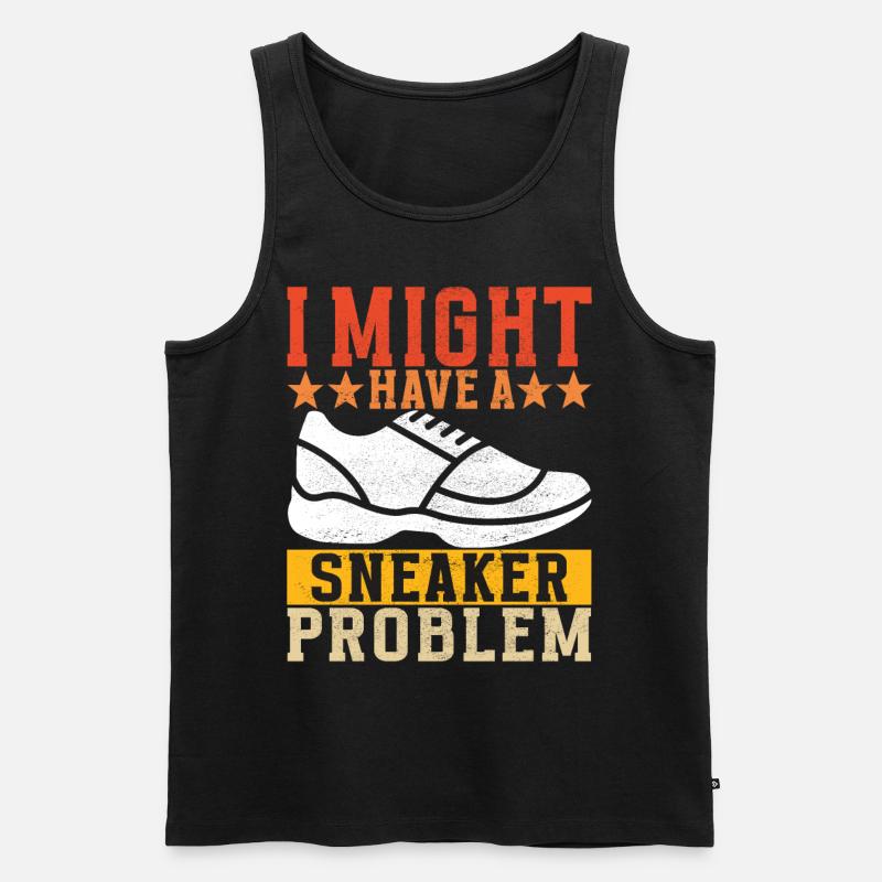 Sneakerhead Sneaker Collector - Männer Premium Bio Tank Top - Schwarz