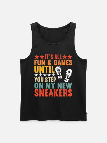 Sneakerhead Sneaker Collector - Men's Premium Organic Tank Top - black