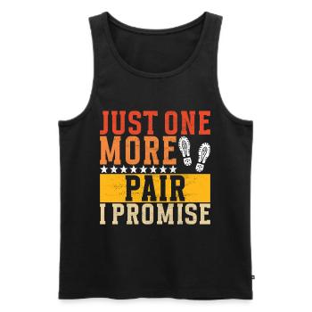 Sneakerhead Sneaker Collector - Men's Premium Organic Tank Top - black - Front - AI Model Male 178 light (178cm)