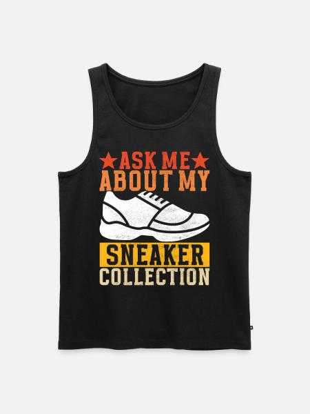 Sneakerhead Sneaker Collector - Men's Premium Organic Tank Top - black