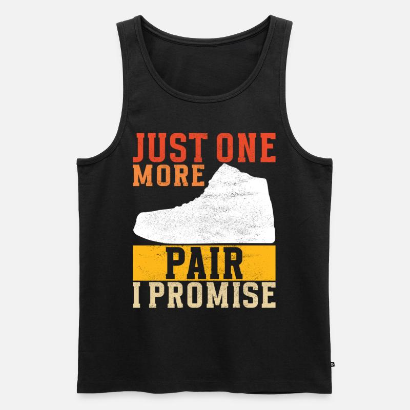 Sneakerhead Sneaker Collector - Männer Premium Bio Tank Top - Schwarz