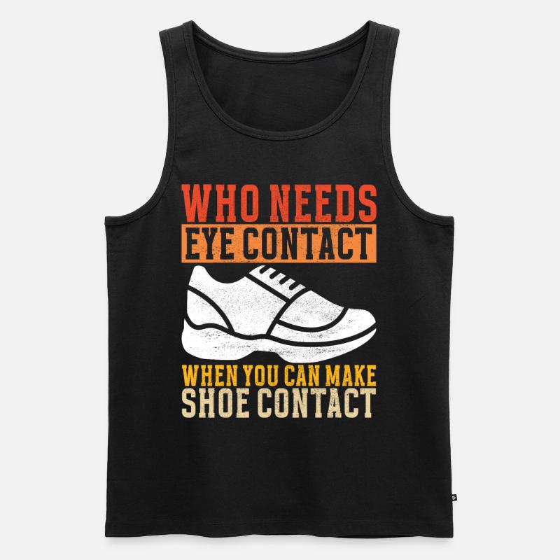 Sneakerhead Sneaker Collector - Männer Premium Bio Tank Top - Schwarz