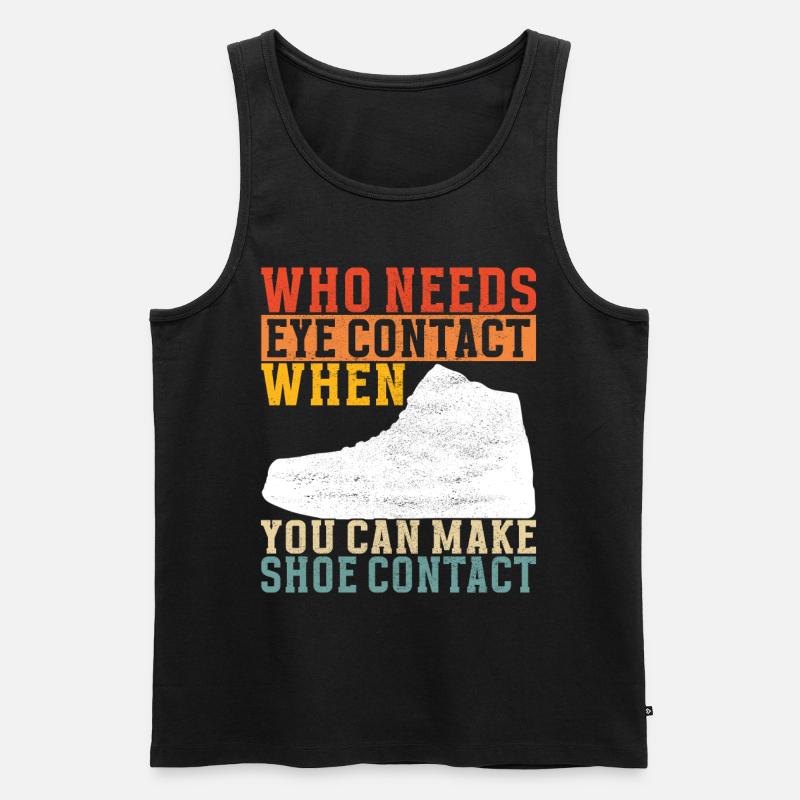 Sneakerhead Sneaker Collector - Männer Premium Bio Tank Top - Schwarz
