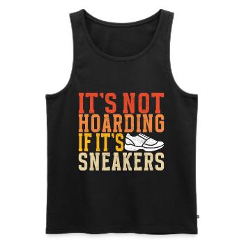 Sneakerhead Sneaker Collector - Débardeur bio Premium Homme - noir - Devant - Michal (187cm)