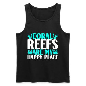 Marine Biology Marine Biologist - Men's Premium Organic Tank Top - black - Front - AI Model Male 178 light (178cm)
