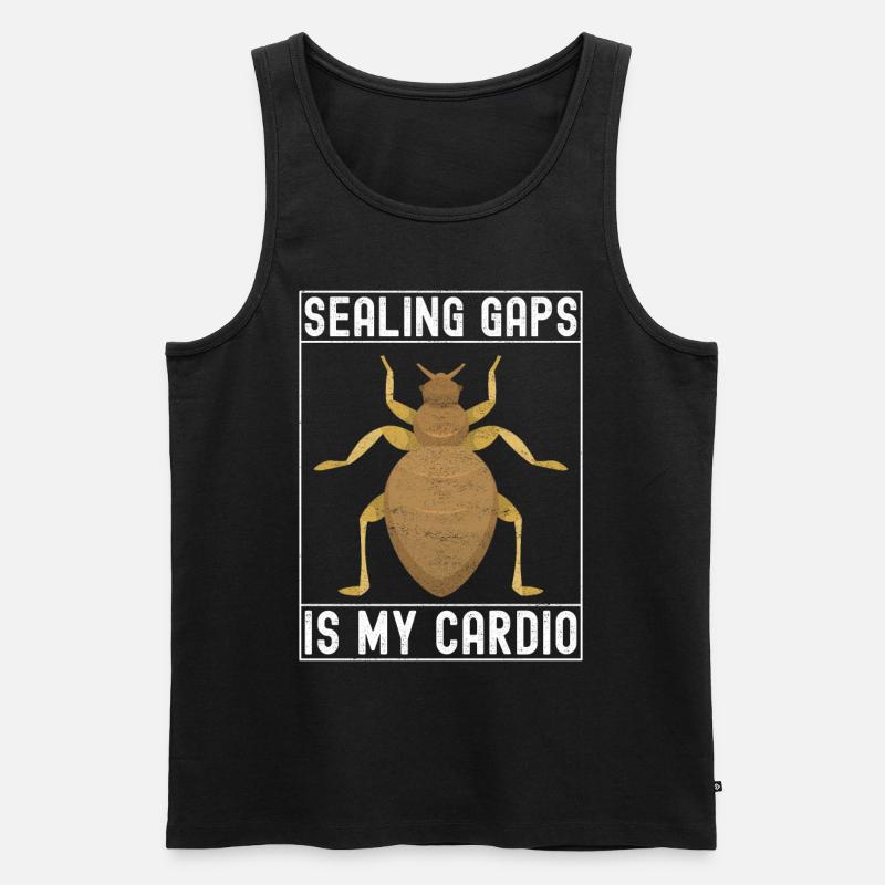 Schädlingsbekämpfung Kammerjäger - Männer Premium Bio Tank Top - Schwarz
