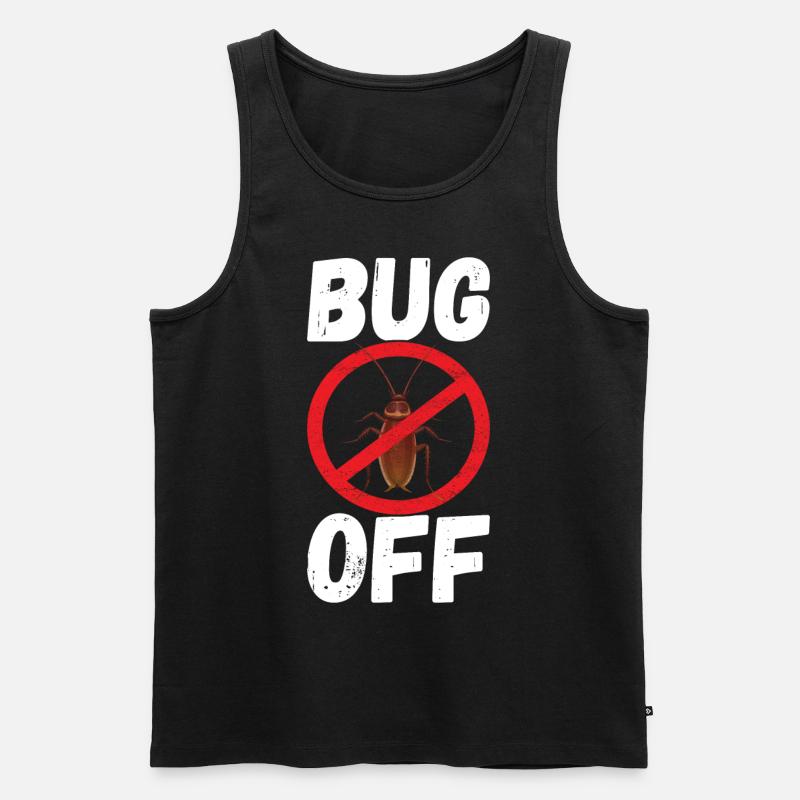 Pest Control Exterminator - Men's Premium Organic Tank Top - black