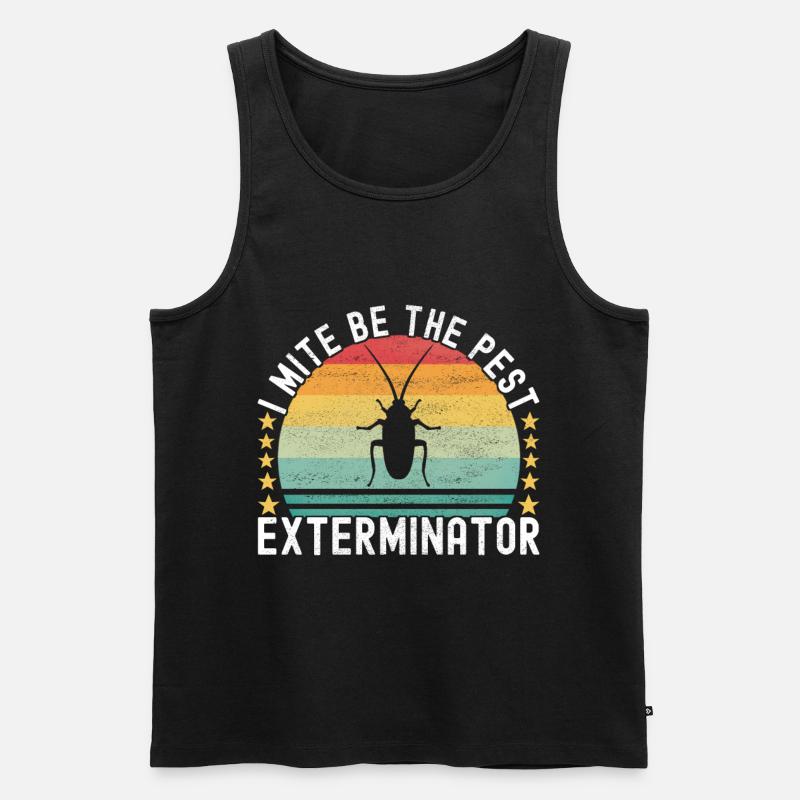 Schädlingsbekämpfung Kammerjäger - Männer Premium Bio Tank Top - Schwarz