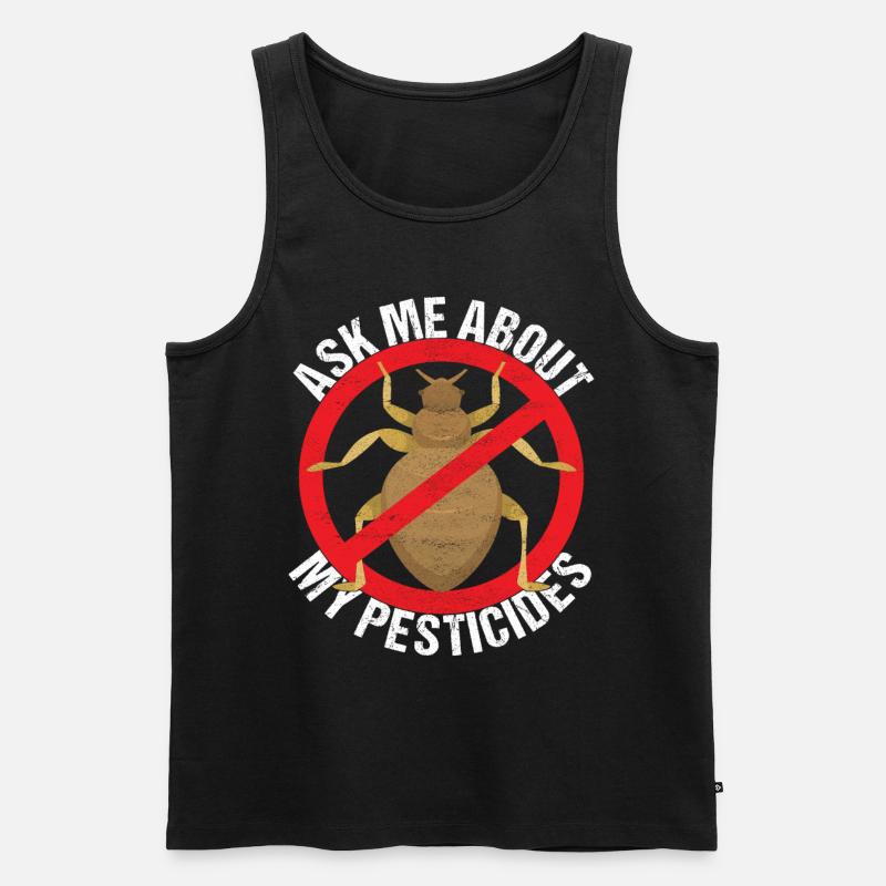 Schädlingsbekämpfung Kammerjäger - Männer Premium Bio Tank Top - Schwarz