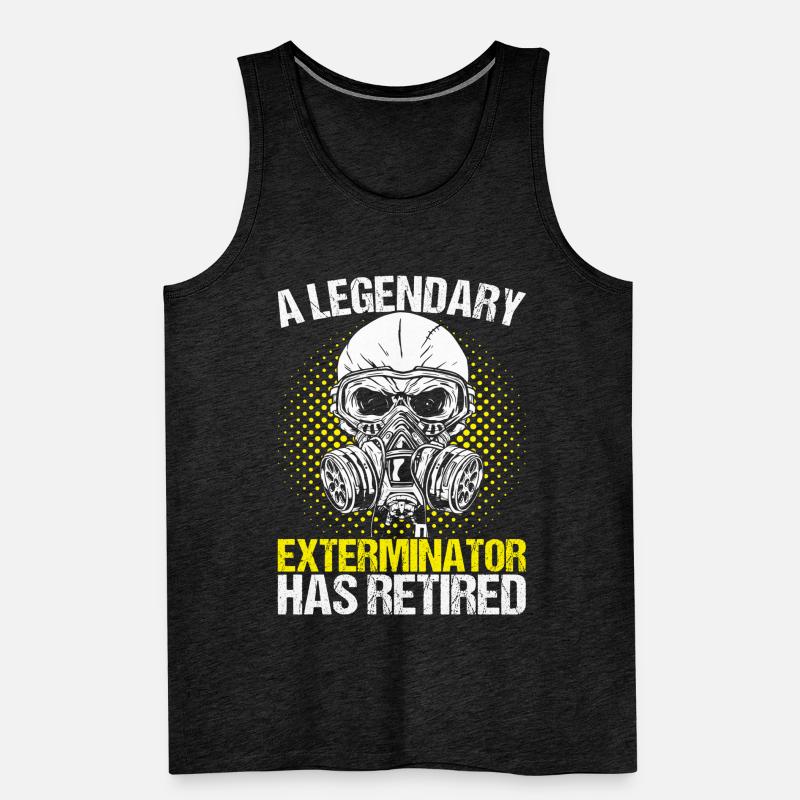 Schädlingsbekämpfung Kammerjäger Männer Premium Bio Tank Top