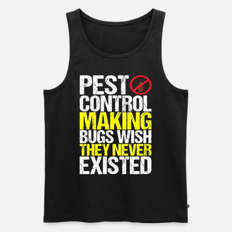 Pest Control Exterminators - Men's Premium Organic Tank Top - black