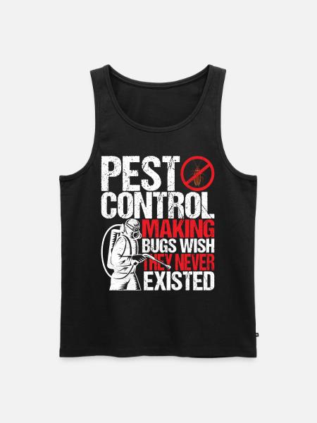 Pest Control Exterminators - Men's Premium Organic Tank Top - black