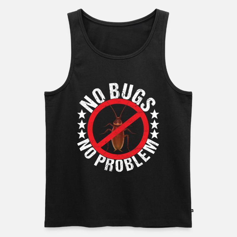 Schädlingsbekämpfung Kammerjäger - Männer Premium Bio Tank Top - Schwarz