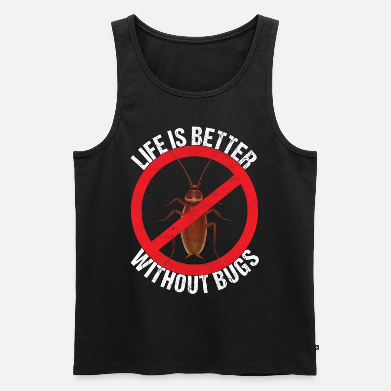 Pest Control Exterminators - Men's Premium Organic Tank Top - black