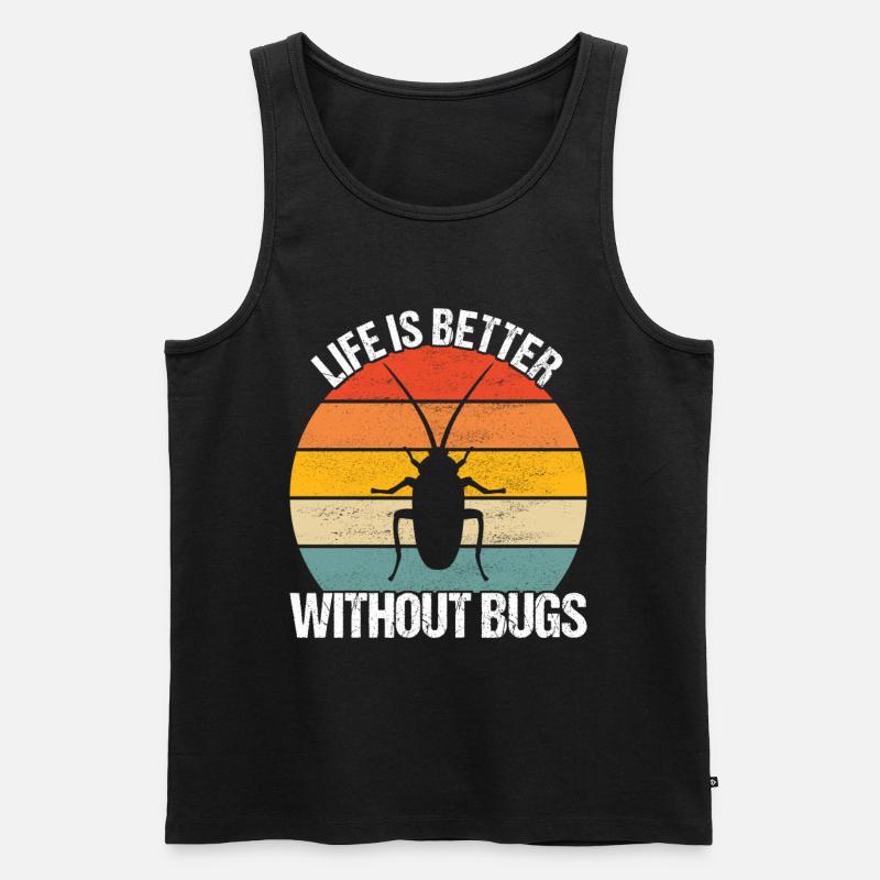 Pest Control Exterminators - Men's Premium Organic Tank Top - black