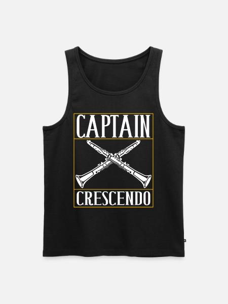 Clarinet Wind Instrument Clarinet player - Men's Premium Organic Tank Top - black
