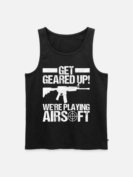Airsoft Gun Airsoft Hobby - Men's Premium Organic Tank Top - black