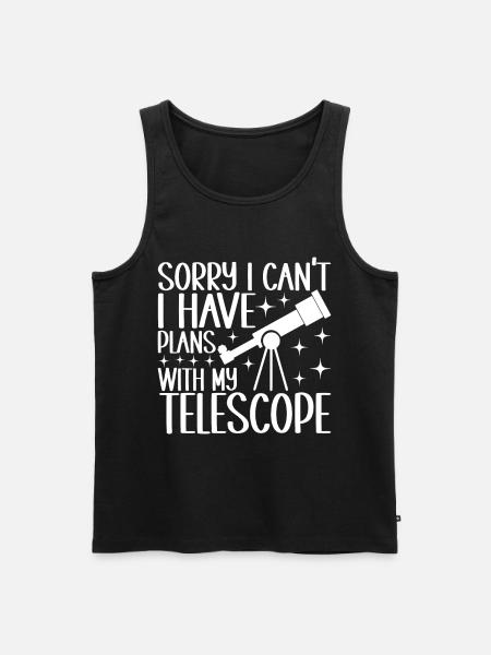 Astronomer Astronomy - Men's Premium Organic Tank Top - black