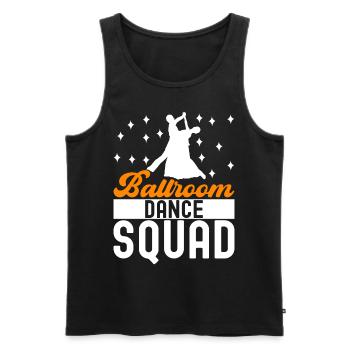 Ballsaal Tanz Ballsaaltänzer Gesellschaftstänzer - Männer Premium Bio Tank Top - Schwarz - Vorne - Michal (187cm)