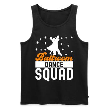 Ballsaal Tanz Ballsaaltänzer Gesellschaftstänzer - Männer Premium Bio Tank Top - Schwarz - Vorne - Michal (187cm)