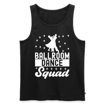 Danse de salon Danseurs de salon Danseurs de salon Danseurs de salon - Débardeur bio Premium Homme - noir - Devant - Michal (187cm)