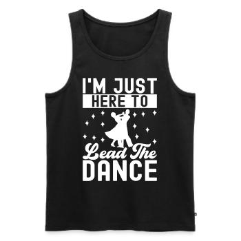 Ballsaal Tanz Ballsaaltänzer Gesellschaftstänzer - Männer Premium Bio Tank Top - Schwarz - Vorne - Michal (187cm)