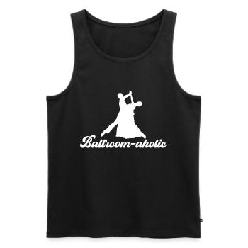 Ballroom Dance Ballroom Dancers Ballroom Dancers - Men's Premium Organic Tank Top - black - Front - Michal (187cm)