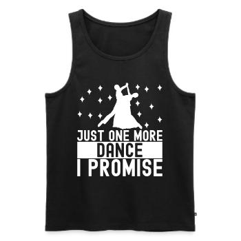 Ballroom Dance Ballroom Dancers Ballroom Dancers - Men's Premium Organic Tank Top - black - Front - AI Model Male 178 light (178cm)